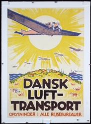 Dansk Luft-Transport by Axel Nygaard, ca. 1928