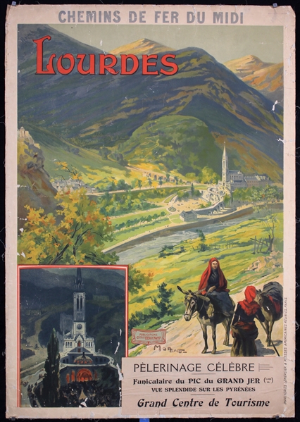 Lourdes by Moreno Moreno, ca. 1905