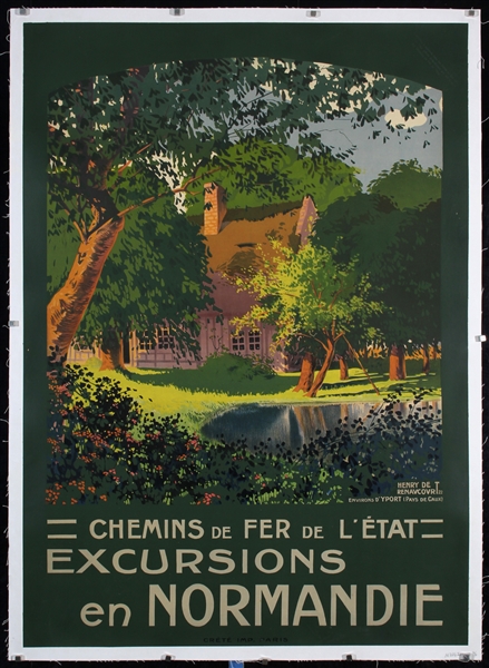 Excursions en Normandie by Henry de Renaucourt, 1922