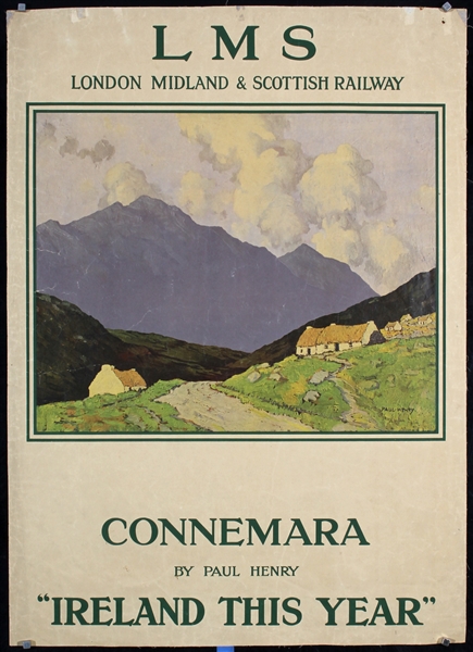 LMS - Connemara - Ireland this Year by Paul Henry, ca. 1928