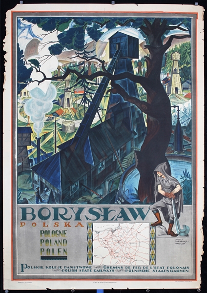 Boryslaw - Polska by Bohdasn Nowakowski, 1927