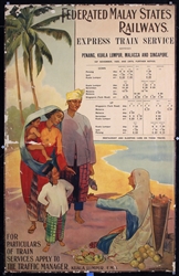 Federated Malay States Railways - Penang - Singapore by D.A.H. Aldworth, 1923