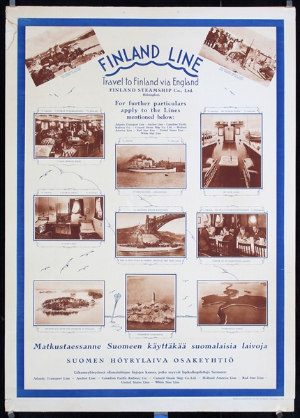 Travel (5 Posters) by Artists Various, ca. 1935