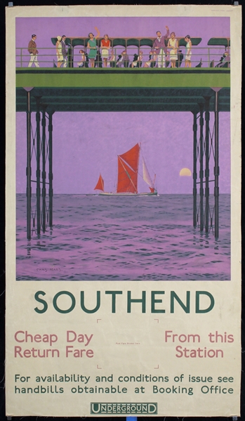 Southend by Charles Pears, ca. 1930