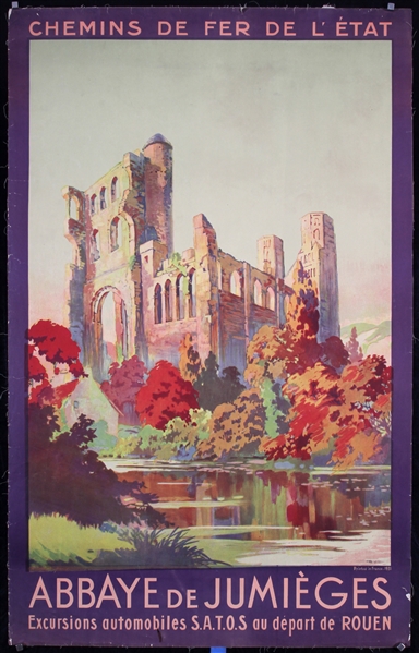 Abbaye de Jumieges by Anonymous, 1931