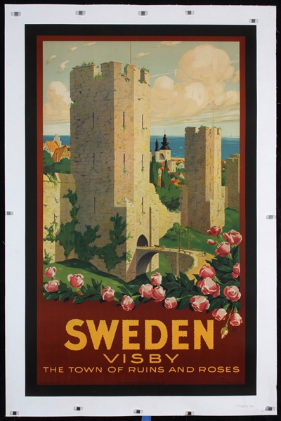 Sweden - Visby by Ivar Gull, 1937