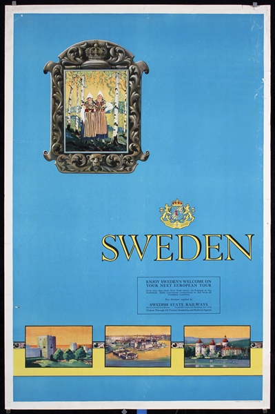 Sweden - Swedish State Railways by Laus Lauesen, ca. 1935