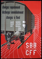 SBB - CFF by Hans Erni, 1942