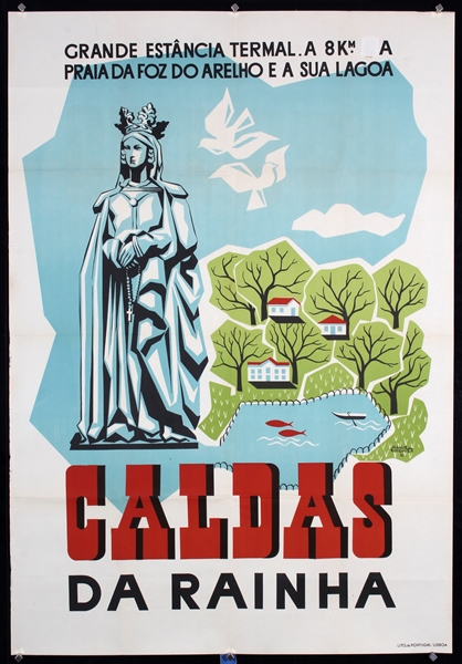 Portugal - Caldas da Rainha by Manuel Rodrigues, 1950