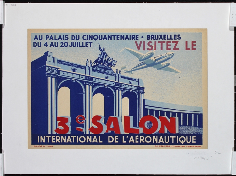 Salon International de lAeronautique by Anonymous, ca. 1950