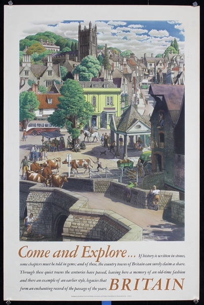 Come and explore Britain by Stanley Roy Badmin, 1953