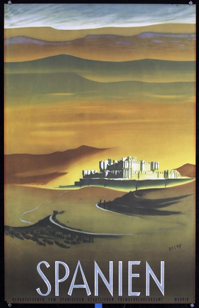 Spain by Camille-Hippolyte Delpy, ca. 1955