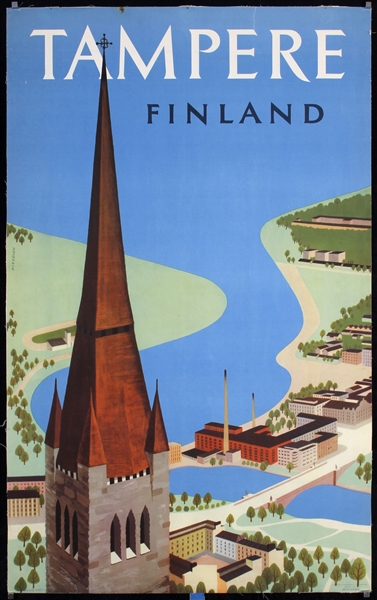 Tampere - Finland by Mykkänen Mykkänen, 1956