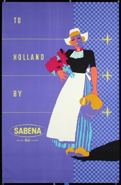 Sabena - Holland by Anonymous, ca. 1957