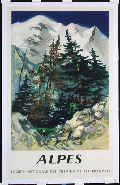 Alpes by Lucien Joseph Fontanarosa, 1960